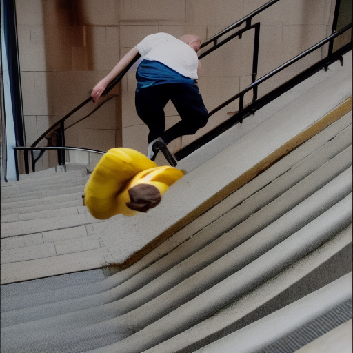 00069-1807509843-Ethan Ralph slipping on a banana peel and falling down a comically large flig...png