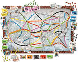 Ticket to Ride – a board game by Alan R. Moon, published by Days of Wonder
