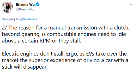 2021-04-02 13_42_02-Brianna Wu on Twitter_ _2_ The reason for a manual transmission with a clu...png