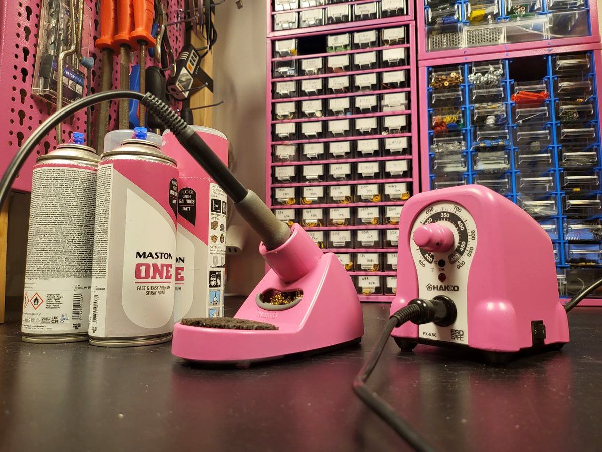 2022-05-01-Pink Hakko Iron with analog control.jpeg