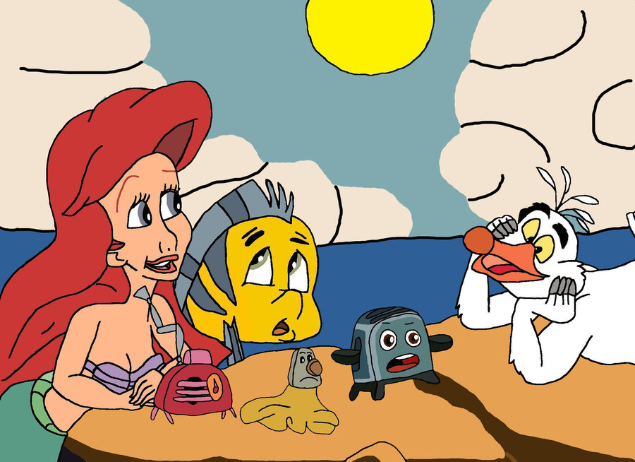 ariel_flounder_and_scuttle_by_chausseeca.jpg