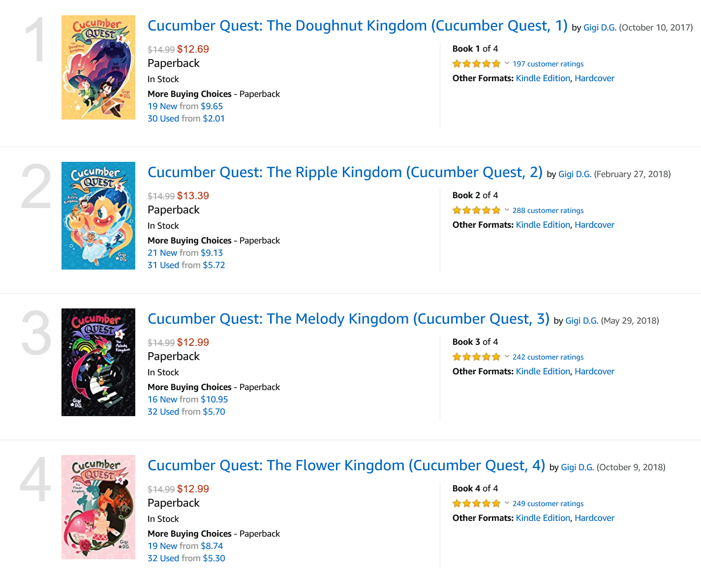 Cucumber Quest Book Series.png