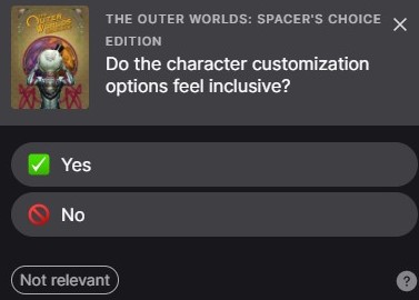 Do the character customisation options.jpg