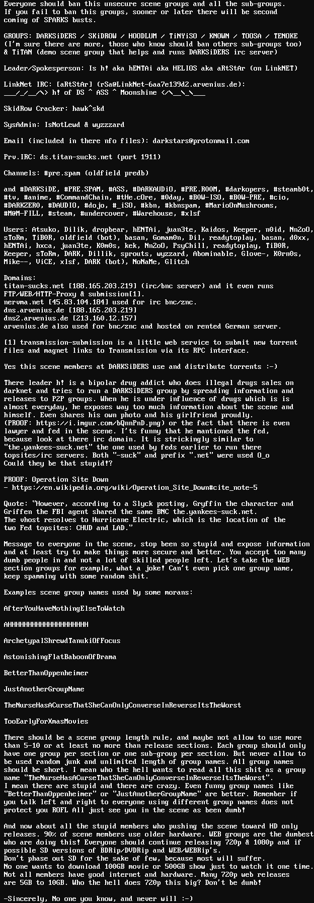 EXPOSiNG.UNSECURE.SCENE.GROUP.DARKSiDERS.READNFO-DARKDOX.png