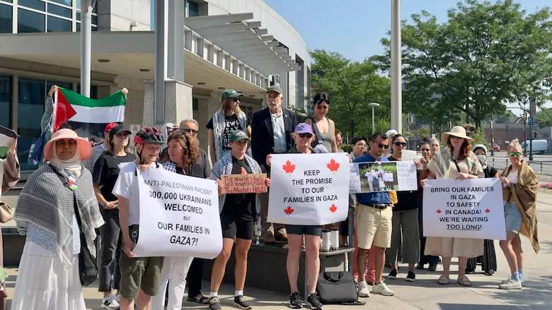 hamilton-demonstration-outside-ircc-building.webp