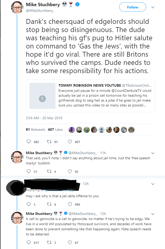 Its a call to genocide according to a checkmark.png
