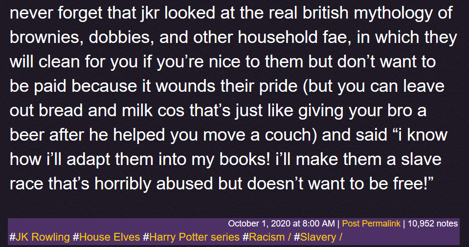 Plaidos 13 - JKR appropriating what passes for Brit Culture.PNG