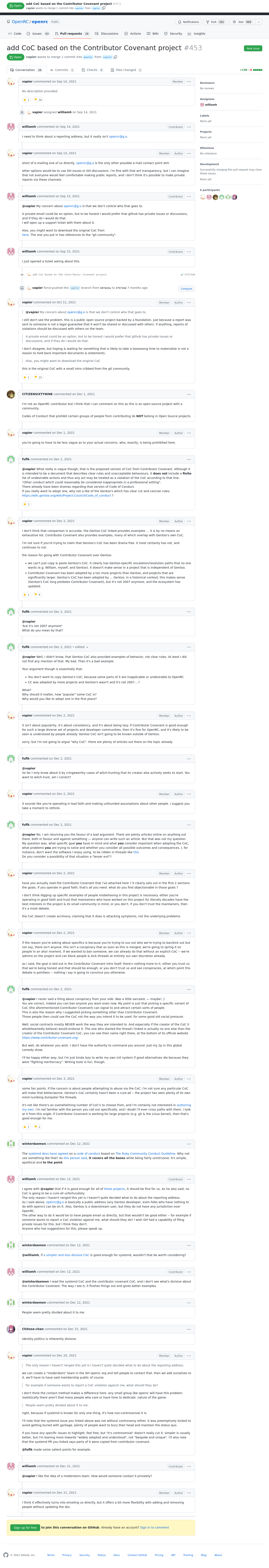 Screenshot 2022-05-16 add CoC based on the Contributor Covenant project by vapier · Pull Reque...png
