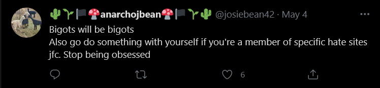 Screenshot_2021-05-05 Tweets with replies by 🌵🌱🏴🍄anarchojbean🍄🏴🌱🌵 ( josiebean42) Twitter(2).png