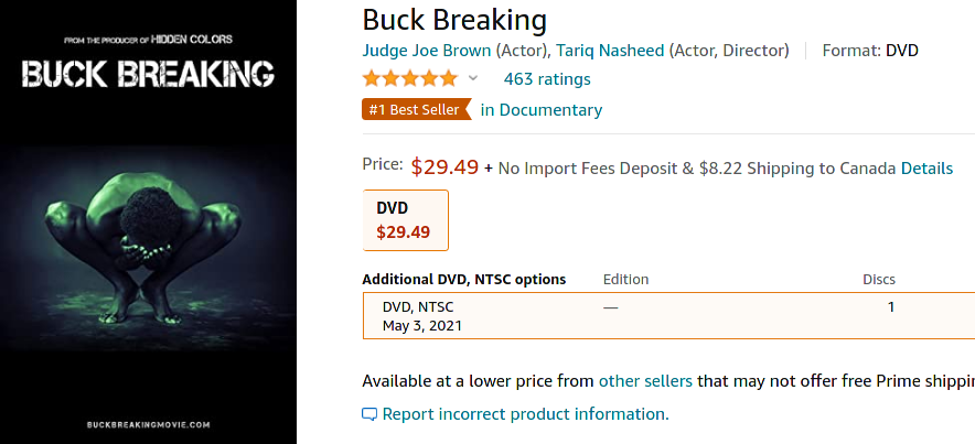 Screenshot_2021-06-09 Amazon com Buck Breaking Judge Joe Brown, Tariq Nasheed, Bishop Talbert ...png