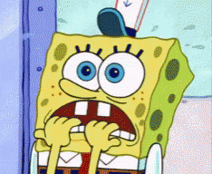 spongebob biting nails.gif