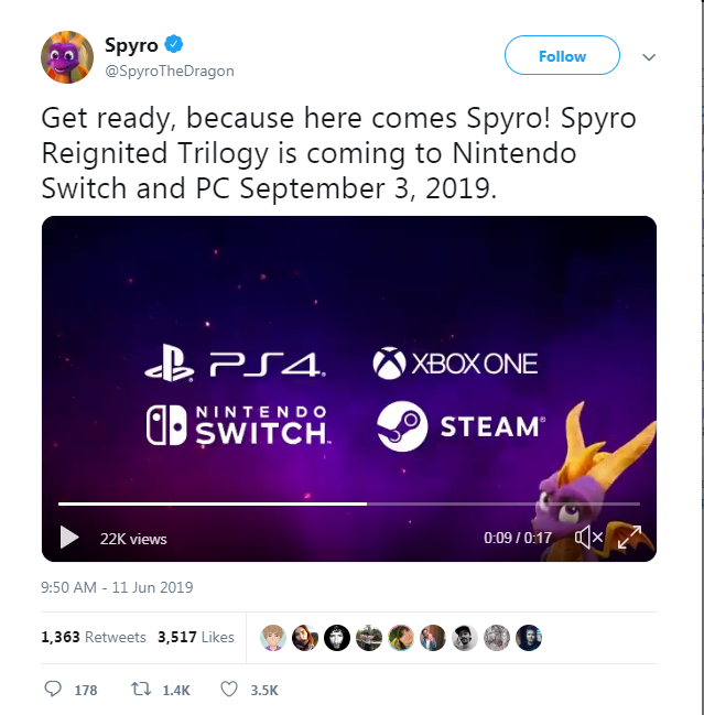 Spyro on Twitter_ _Get ready, because here comes Spyro! Spyro Reignit_ - twitter.com.png