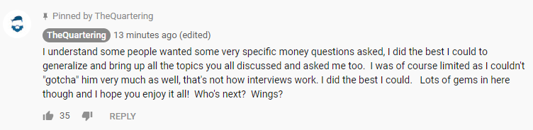 The Quartering interview pinned Youtube comment.PNG