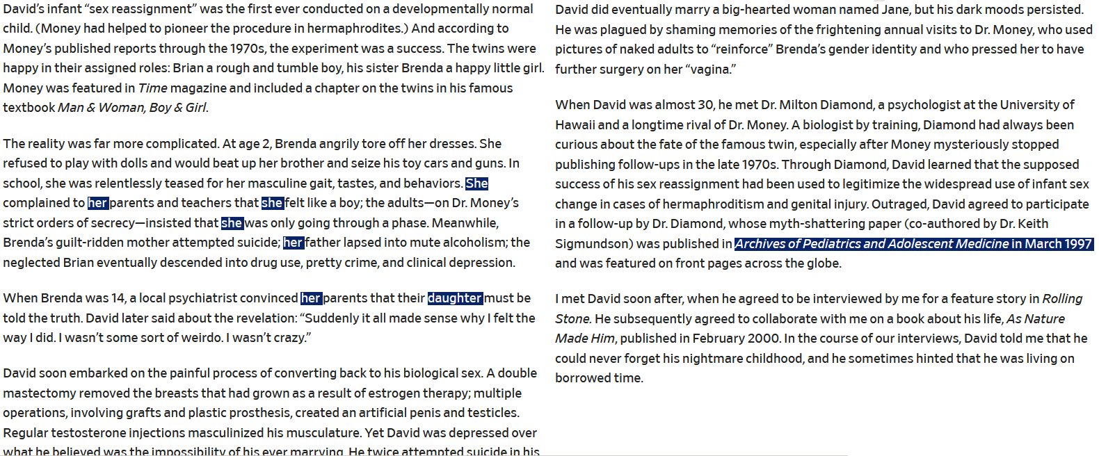 Why did David Reimer Commit Suicide_article excerpt 1.png