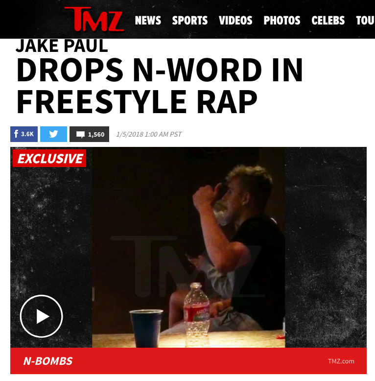 YouTuber Jake Paul Dropping Freestyle Rap  N Word Included   TMZ com.png