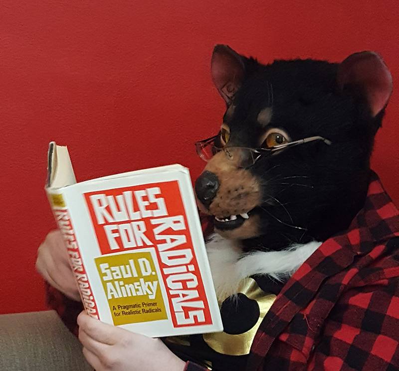 Doe the Tasmanian devil, a union steelworker from Iowa, has played a key role in exposing white nationalism within the furry fandom.