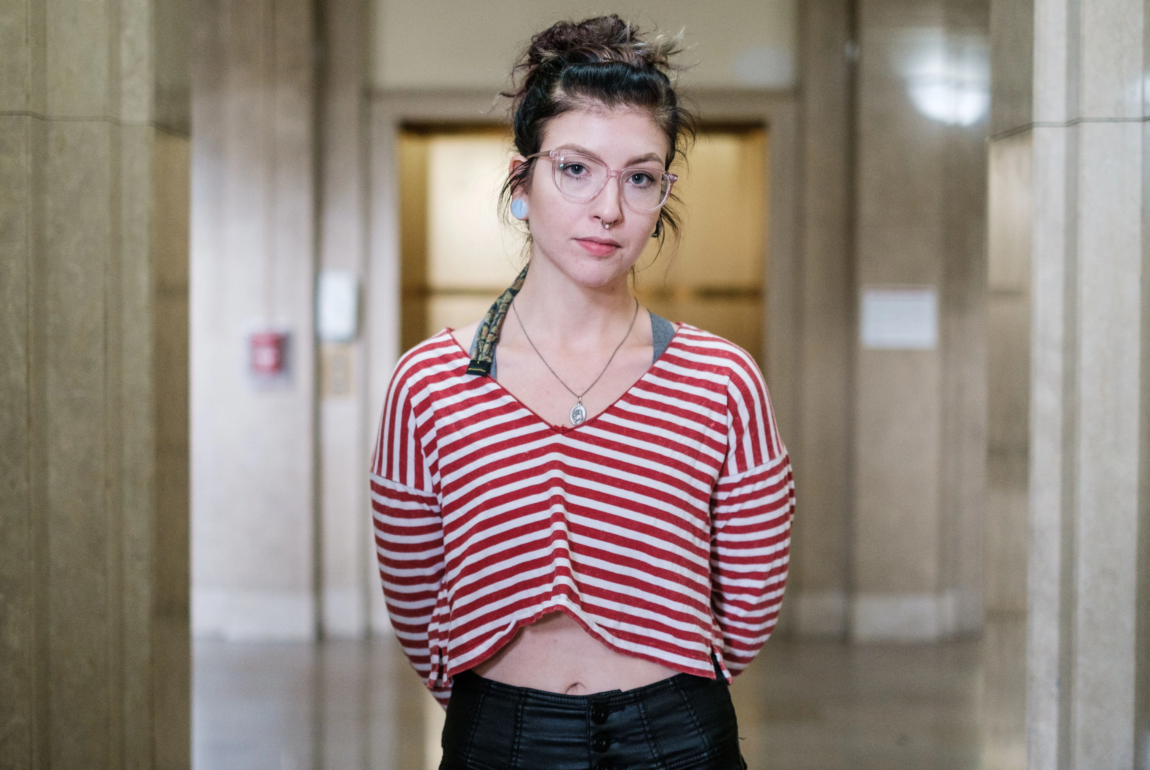 Hannah Gittings, girlfriend of Anthony Huber, who was fatally shot by Kyle Rittenhouse.